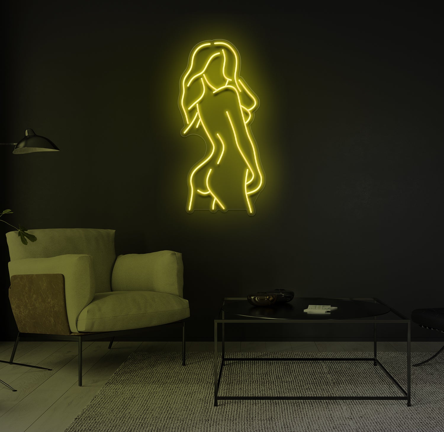 "Lady" LED neonskilt