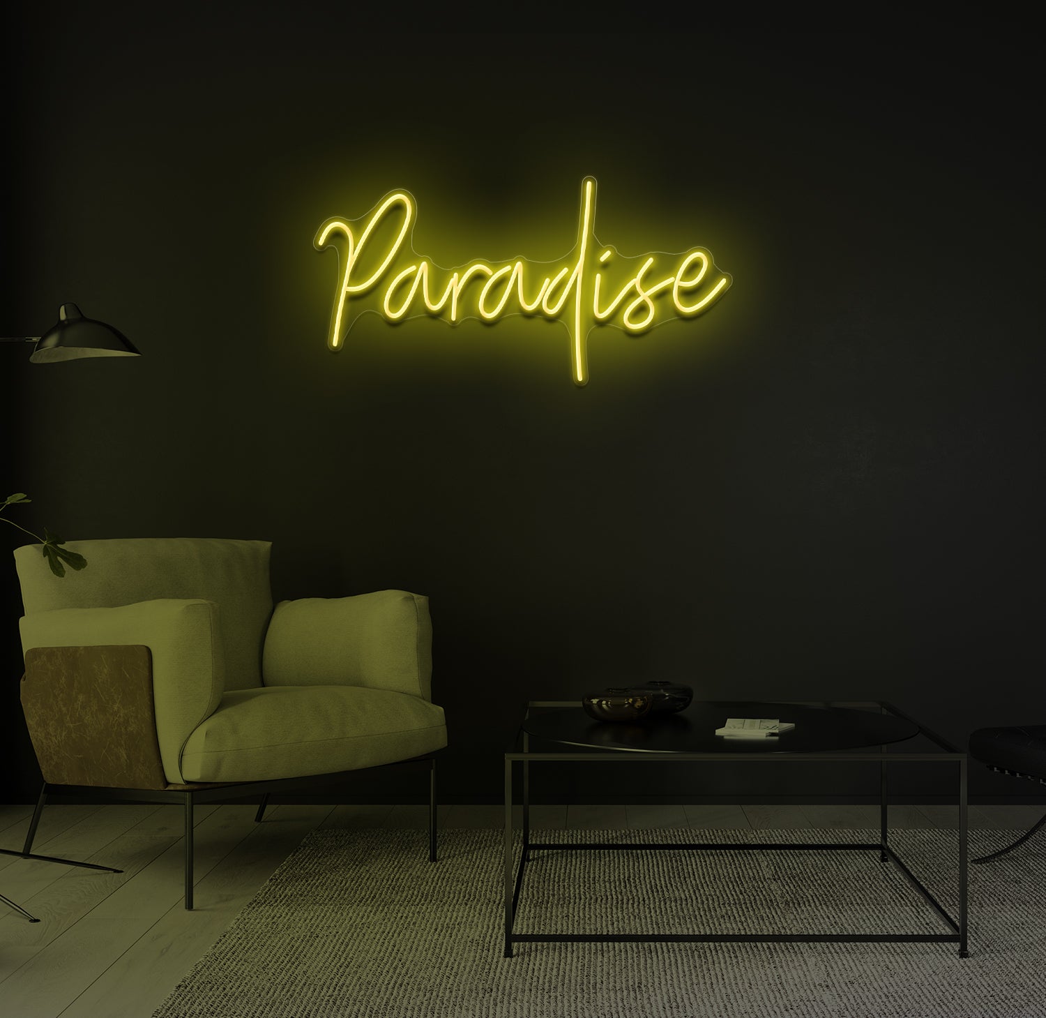 "Paradise" LED neonskilt